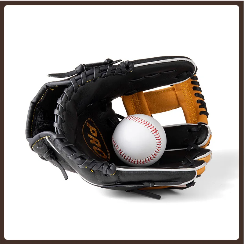 Leather Baseball Glove Training Accessories Baseball Batting Gloves