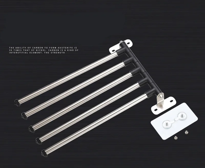 Lot De 2 Porte-serviettes En Métal Pour Armoire De Cuisine, Porte-serviettes En Acier Robuste Pour Accrocher à L'intérieur Ou à L'extérieur Des