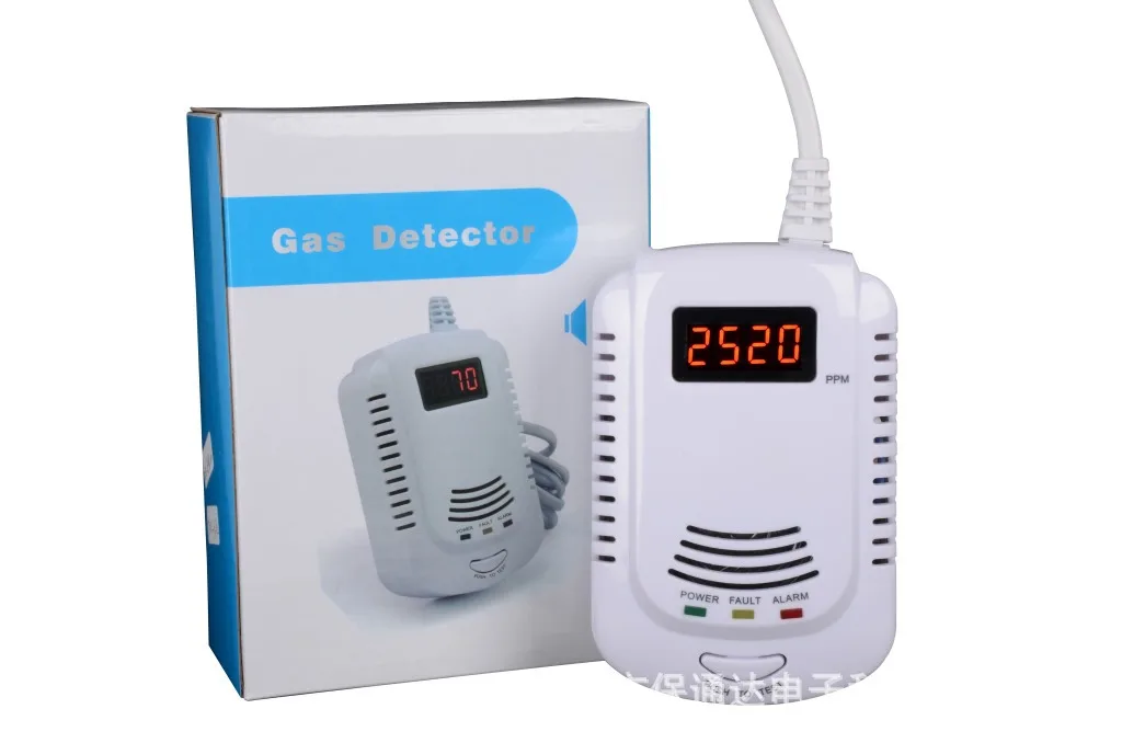 

Voice Display Gas Alarm Gas Methane Propane Leak Detector
