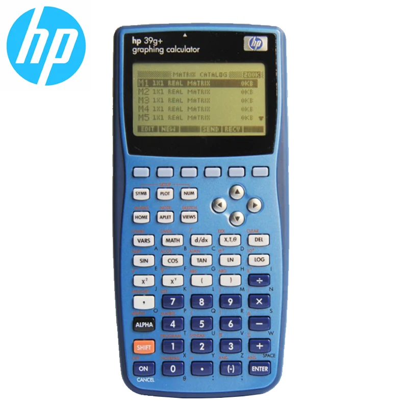 HP Hp 39G+ графический калькулятор функция SAT/AP экзамена калькулятор Научная функция s графическое Программирование - Цвет: HP