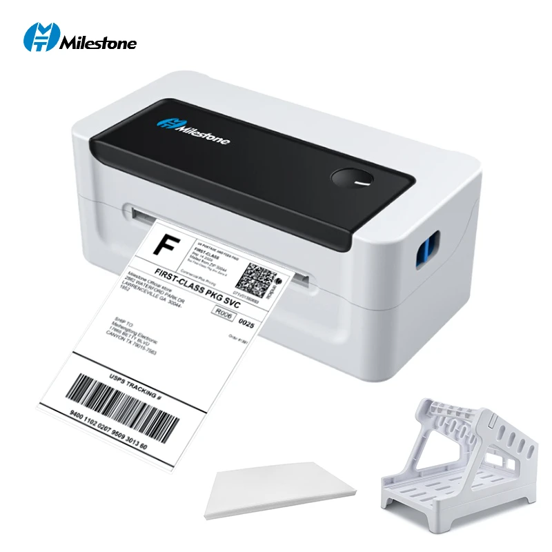 Thermal Label Printer-4x6 Thermal Shipping Printer Commercial Direct Label Maker Compatible with Ebay FedEx USPS Windows Mac OS