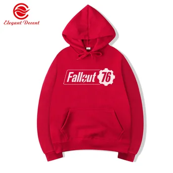 

Fashion mens video game hoodies Fallout 2 3 4 with printed hoodie 2019 new casual street sweatshirts brand clothing
