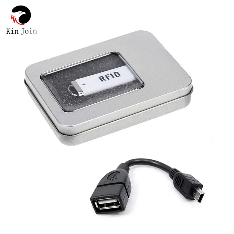 

Мини USB-порт USB Type-Disk, устройство для чтения RFID с кабелем адаптера OTG опционально