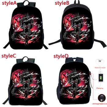 

4 Styles Anime Dragon Ball Backpack Unisex Teens Schoolbag Boys Girls Bookbag Students Back to School Gift Kids Primary Rucksack