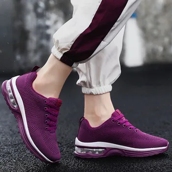 

Female sports shoes breathable mesh running shoes for women white air cushion walking sneakers Ladies outdoor jogging shoes
