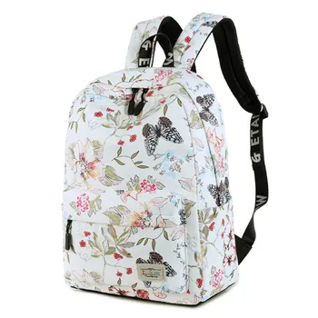 

Leisure Floral Printed School Bags Travel Laptop Backpack Women Backpacks for Teenage GirlFemale Waterproof Backpacks Mochilas