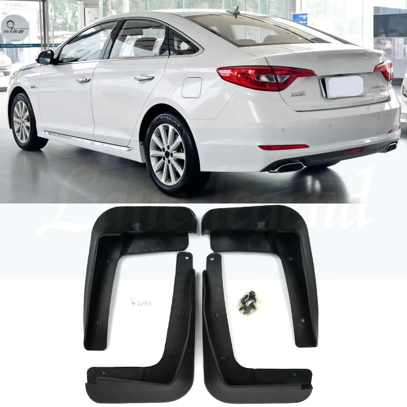 OE Styled литых автомобильных брызговиков для hyundai Sonata ECO SE mudflaps Брызговики щитки аксессуары для брызговиков стайлинга автомобилей