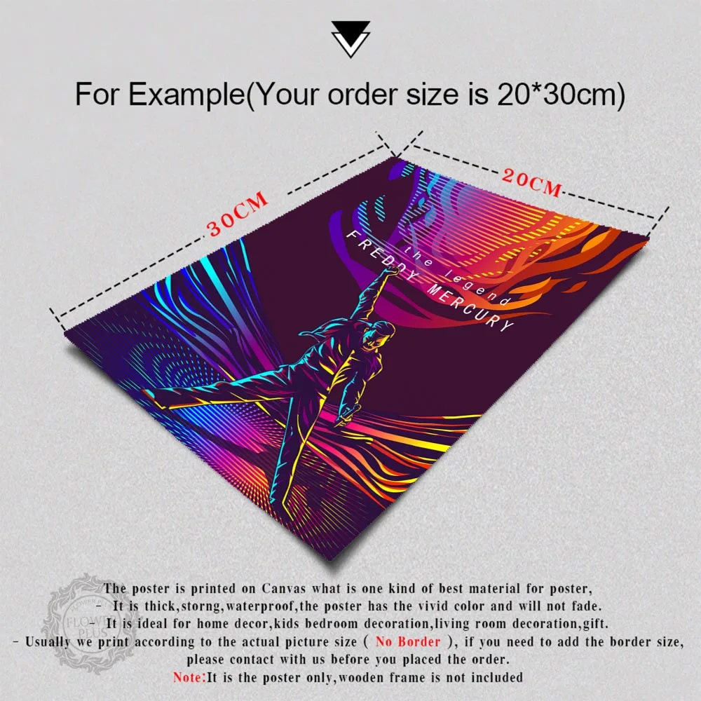 Freddie-Mercury-Queen-Musician-Art-Poster-Canvas-Painting (5)