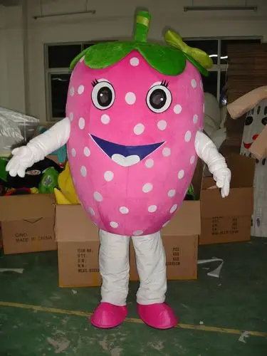 

Classic Version Strawberry pink doll Mascot Costume Adult Halloween Birthday party cartoon Apparel Cosplay Costumes