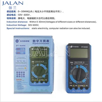 

Sunshine DT-9205E Digital digital multimeter for mobile phone digital display Problem accurate Positioning checking tools