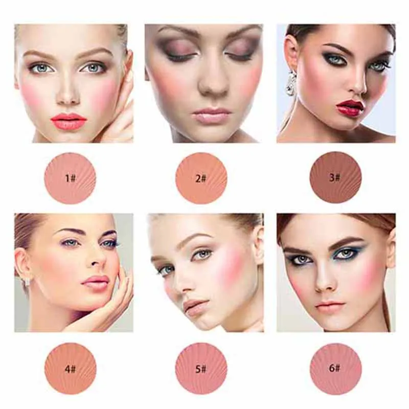 Miss Rose пудра для лица Румяна Палитра матовый макияж румяна Контур