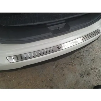 

stainless steel Rear Bumper Protector Sill Trunk Rear guard Tread Plate Trim For 2014-2019 Nissan X-Trail X Trail T32