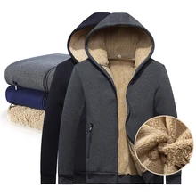Шерстяные худи для мужчин; сезон осень-зима; стильные мужские толстовки с капюшоном; шерстяная флисовая толстовка с капюшоном; Мужская Флисовая уличная одежда с длинными рукавами; M-4XL; 618