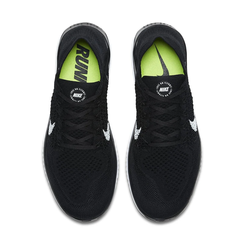 Оригинальный Новое поступление NIKE FREE RN FLYKNIT 2018 мужские кроссовки для бега|Беговая