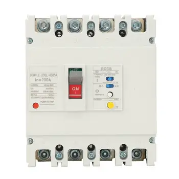 

3P+N Residual Current Circuit Breaker RCCB Air Switch 800V 200A/225A/250A Circuit Breaker