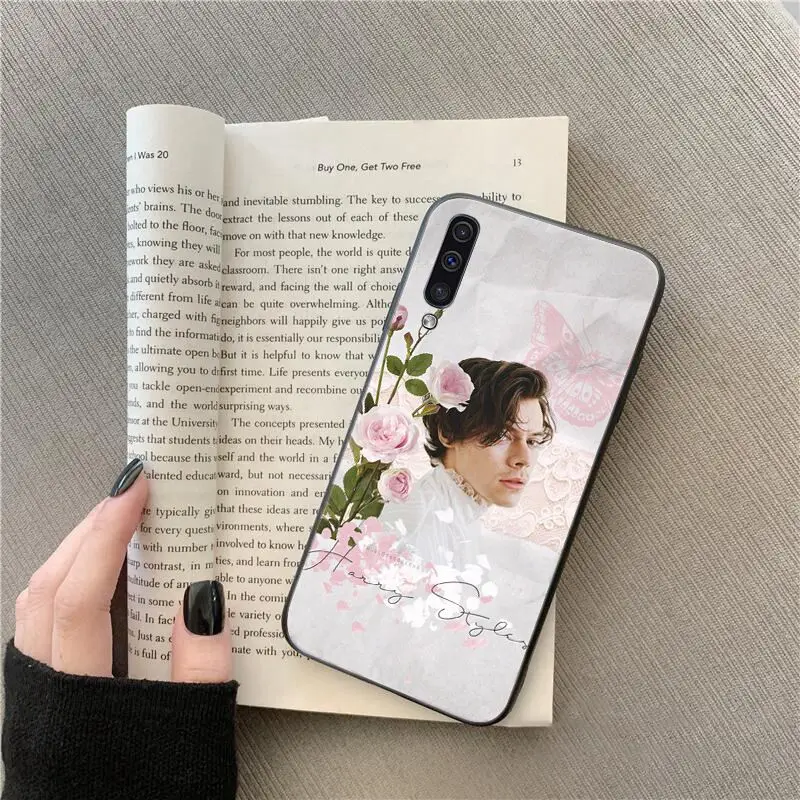 A8 Yinuoda Harry Styles» относиться к людям с доброте чехол для телефона для samsung Galaxy A7 A50 A70 A40 A20 A30 A8 A6 A8 плюс A9 - Цвет: A8