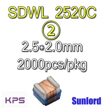 

SDWL 2520C ② Wire Wound Chip Ceramic Inductor Bluetooth Wlan 5G AI EMI 3C Phone WIFI HIFI Computer Mobile GSM CDMA PDC