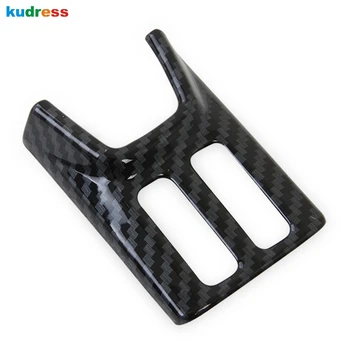 

For Ford Focus 2019 2020 Carbon Fiber Car Interior Emergency Light Button Frame Cover Trim Molding Garnish Styling Accessories