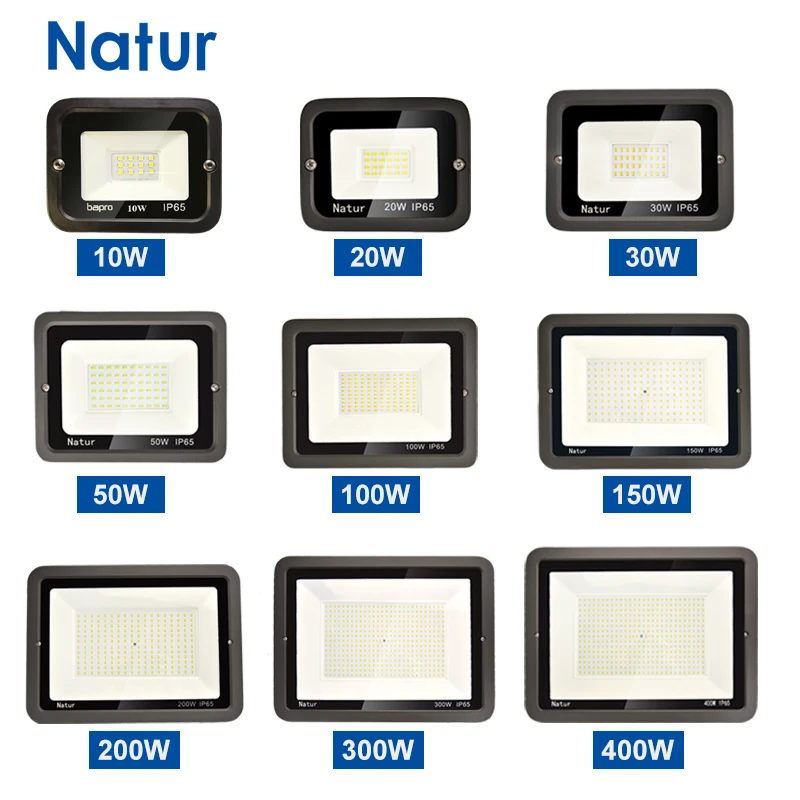 Luz de inundação led foco ip65 exterior à prova d220v água de projectores ac220v led refletor holofote spotlight iluminação ao ar livre