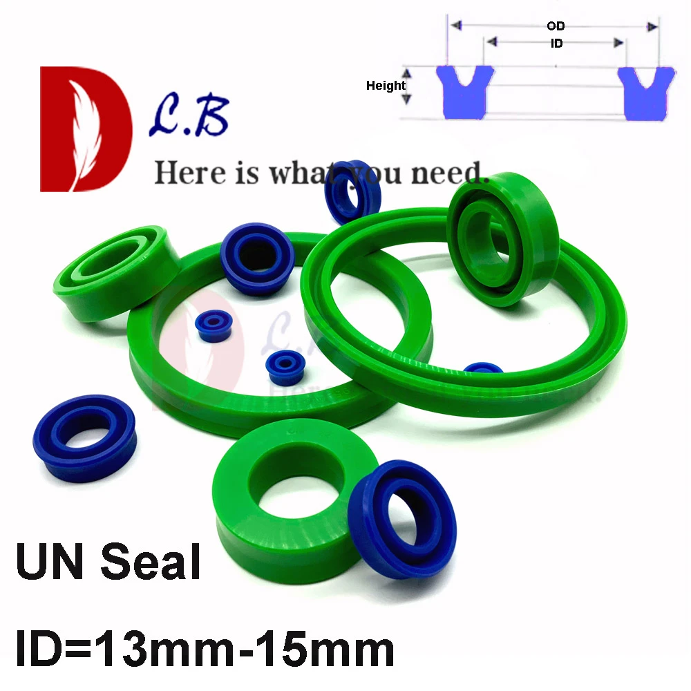 Uカップid 13mm 15mm Uカップ シングルリップ 油圧シリンダー ピストンとロッド Uリング ポリウレタン Pu ゴム Ring Rubber Sealing Seals Rubber Ringsrubber Seal Ring Aliexpress