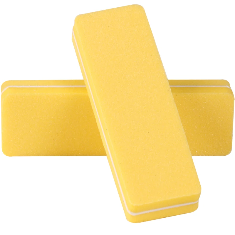CYSHMILY 10PCS/Lot Nail File Buffer Colorful Mini Nail Buffer 100/180 Sponge Double Sided Nail File Professional Nail Art Tools