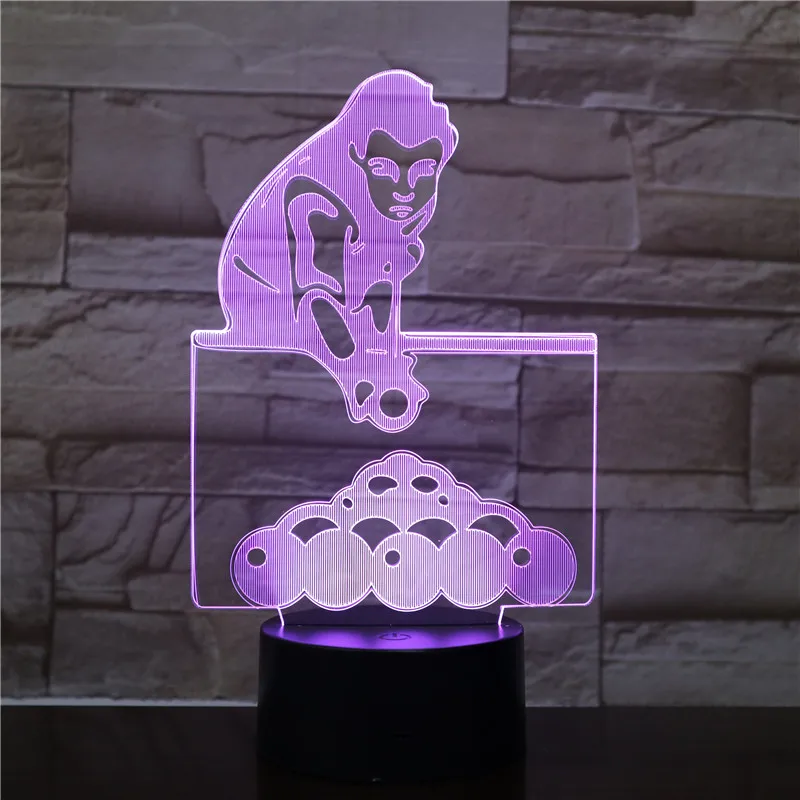 Fast Delivery 3D Lamp The Sport Billiards Battery Powered Personalized Gift for Children Led Night Light Lamp for Holiday Decor