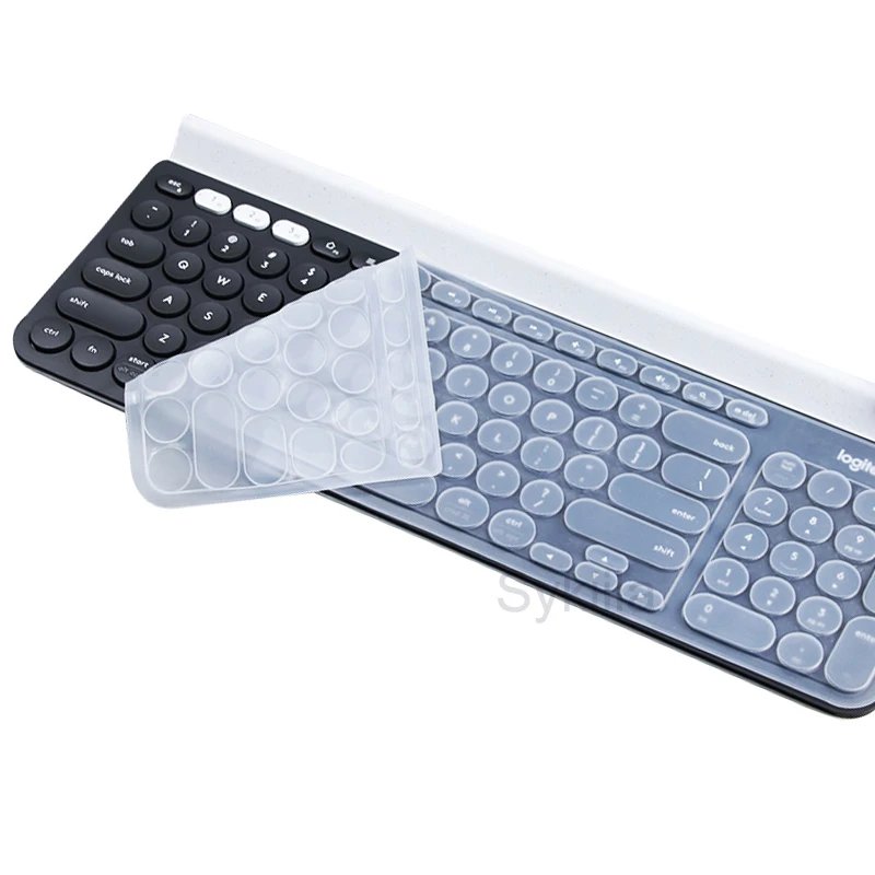US $2.89 K780 Keyboard Cover for Logitech K 780 Wireless Transparent Clear Black EU US Film Silicone TPU Case Slim Thin English