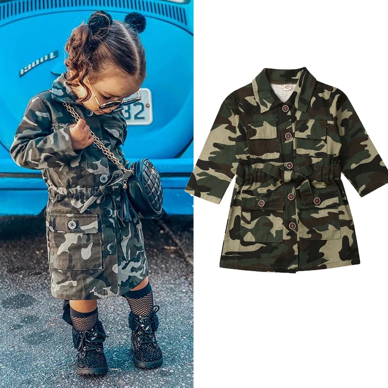 baby girl camo jacket