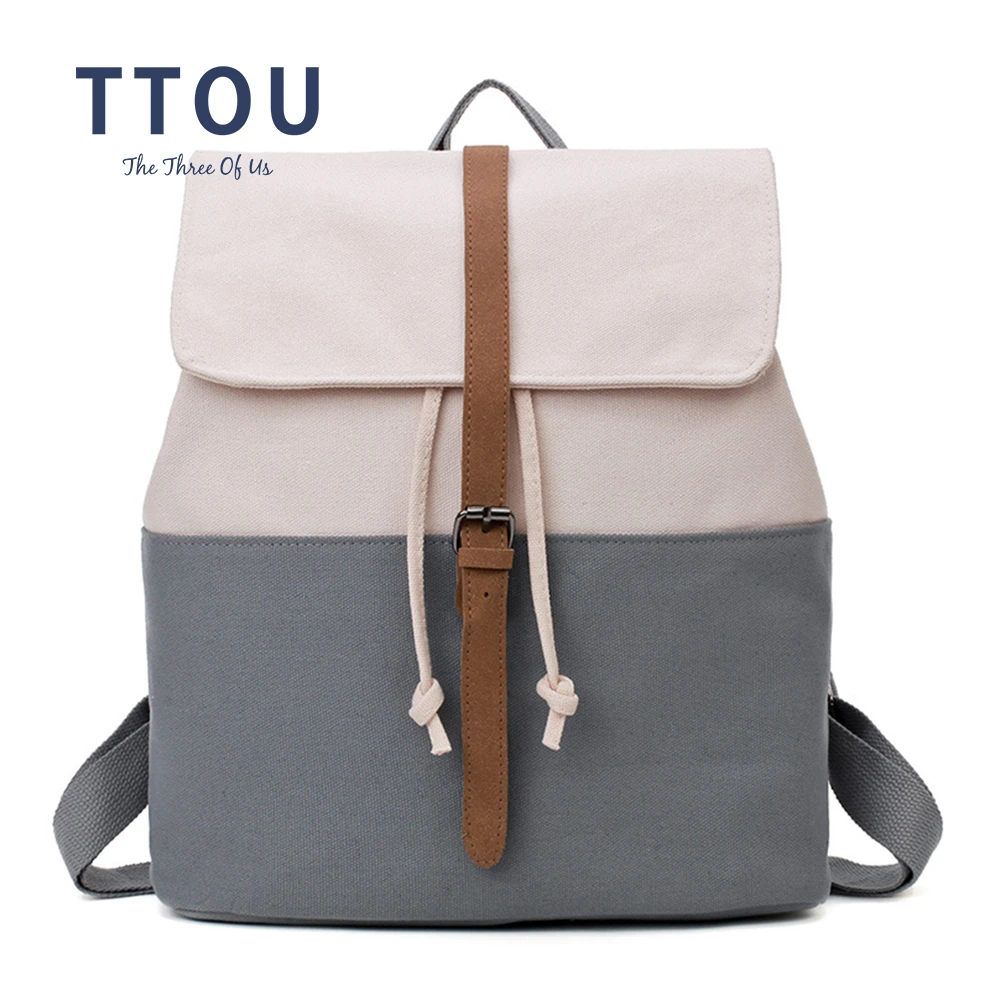 women canvas backpack