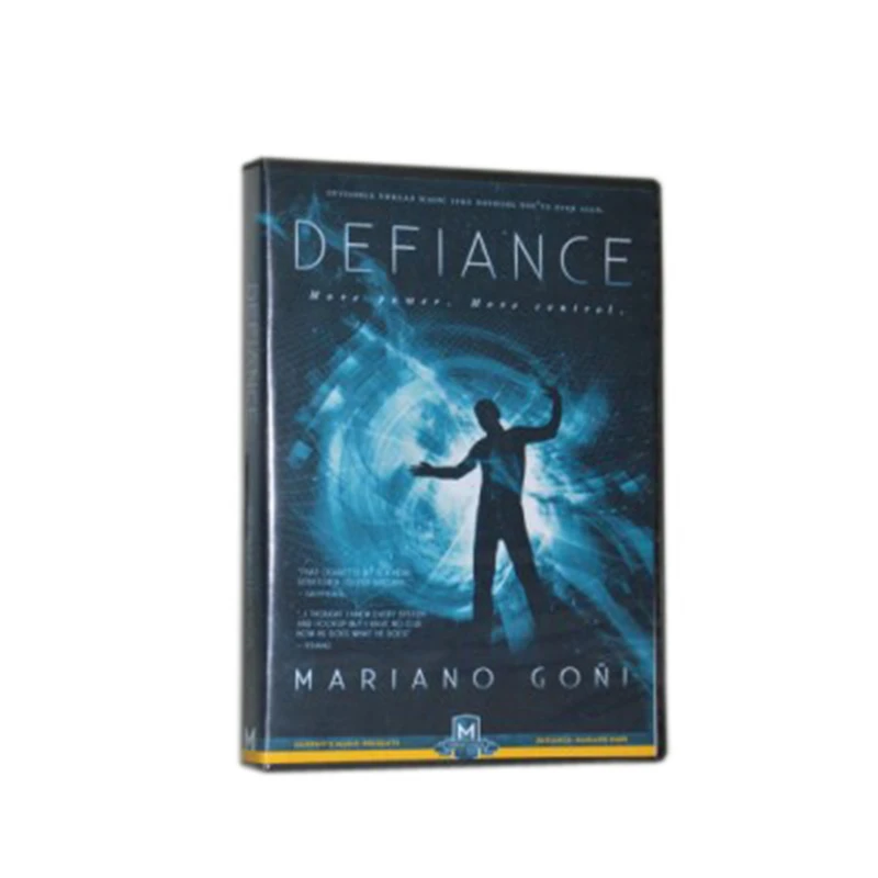 Defiance(DVD+ трюк)-магические трюки, плавающие аксессуары, ментализм, сценический магический реквизит, трюк, магические игрушки, шутка, классика