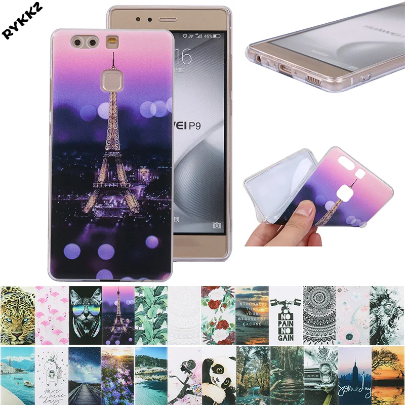 ТПУ чехол для huawei P9 P 9 EVA-AL00 DL00 AL10 L09 L19 L29 силиконовый мягкий чехол-накладка EVA AL00