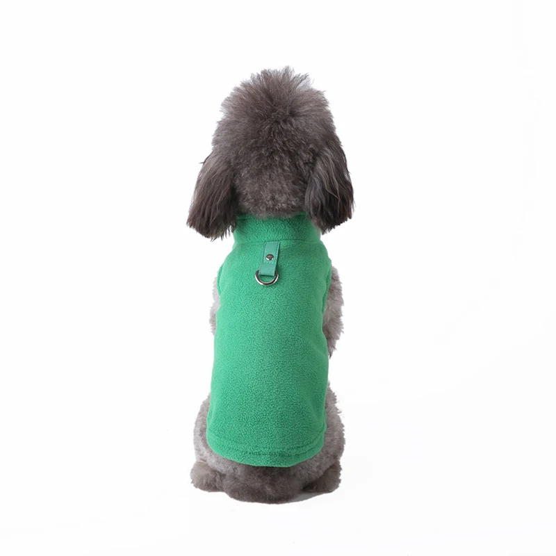 Модная зимняя одежда для собак, однотонный жилет для щенков, футболка, мягкий плюшевый костюм чихуахуа, одежда для собак, DOGGYZSTYLE