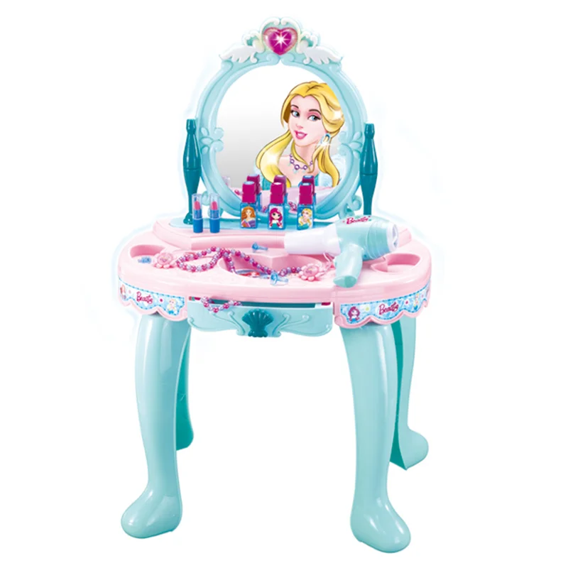 Игрушечный детский комод принцессы для девочек 3-4-6 лет, пластиковый комод, категория продукта