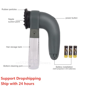 

Electric Suction Device Pet Grooming Cat Dog Animals Hair Pet Deshedding Clipper Portable Massage Clean Vacuum Cleaner