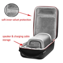 Портативный Беспроводная громкоговоритель Wi-Fi чехол для SONOS Play 1 для SONOS One защитный чехол с мягкой внутренней подушкой