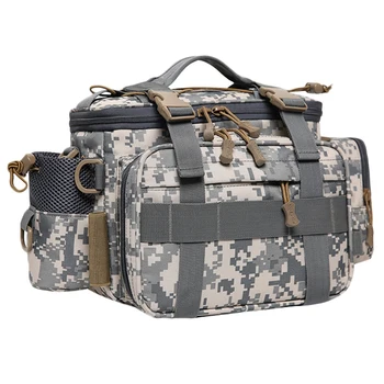 

TOP!-Fishing Tackle Storage Bag Fishing Bags Waist Fishing Pack Fanny Pack Fishing Duffle Bag Fishing Gear Backpack for Outdoor