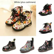 Children's Baby Girl Boots Winter New Arrivals Snow Boots Children's Shoes Children Patent Leather Kids Boy Boots Size 21-30