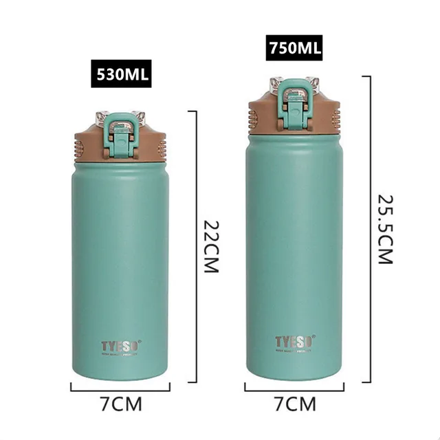 Large Capacity Double Stainless Steel Thermos Mug With Straw Portable Vacuum Flasks Creative Thermal Bottle Tumbler Thermocup 6