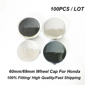 

100X Car Wheel Rim Accessory Wheel Center Cap Covers Wheel Hub Cap 60MM 2.36INCH 69MM For A1 A2 A3 A4 A5 A6 A7 A8 Q1 Q3 Q5 Q7 TT