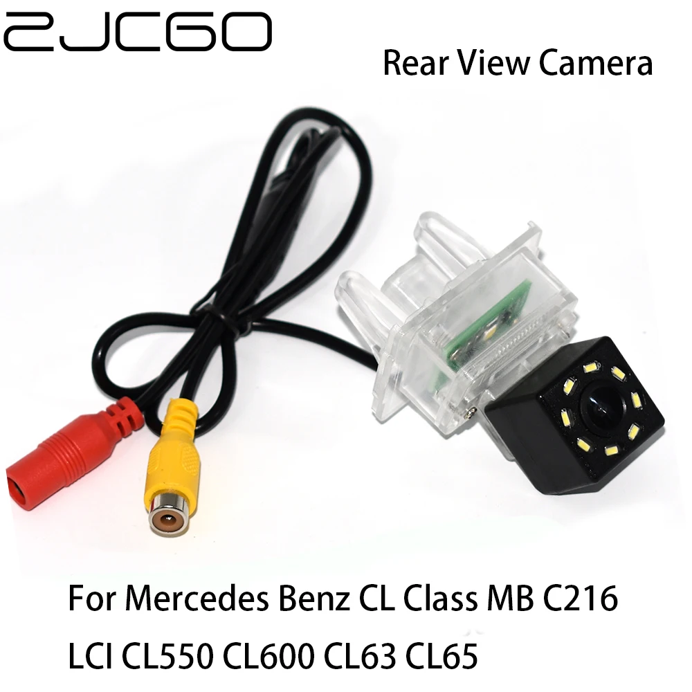 

ZJCGO CCD Car Rear View Reverse Back Up Parking Night Vision Camera for Mercedes Benz CL Class MB C216 LCI CL550 CL600 CL63 CL65