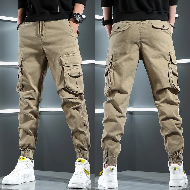Khaki Cargo Pants For Men