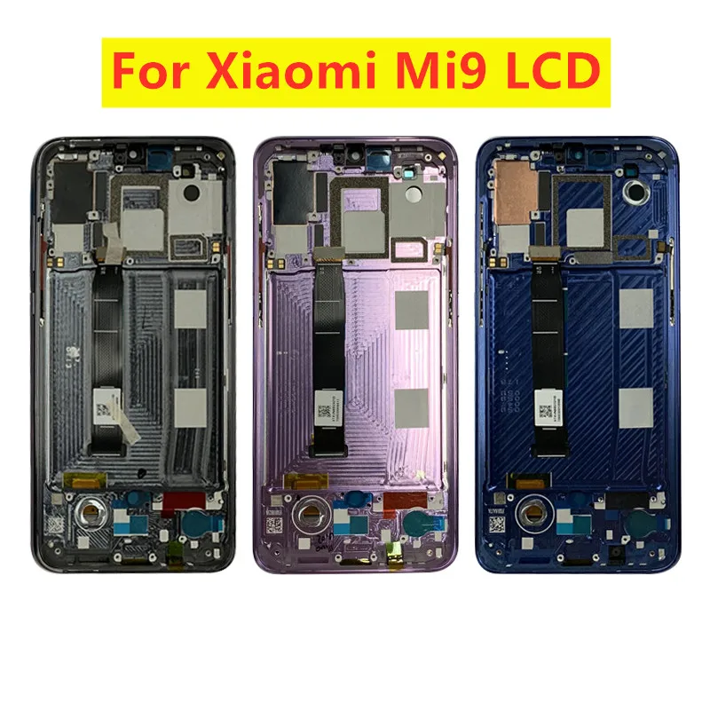 6,3" OLED Qaulity lcd для Xiaomi mi 9 lcd mi 9 дисплей дигитайзер сборка сенсорный экран M1903F Замена для Xiaomi mi 9 lcd