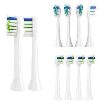 

4pcs/lot Replacement Toothbrush Heads for HX6013/66 HX6930 HX9340 HX6950 HX6710 HX9140 HX6530