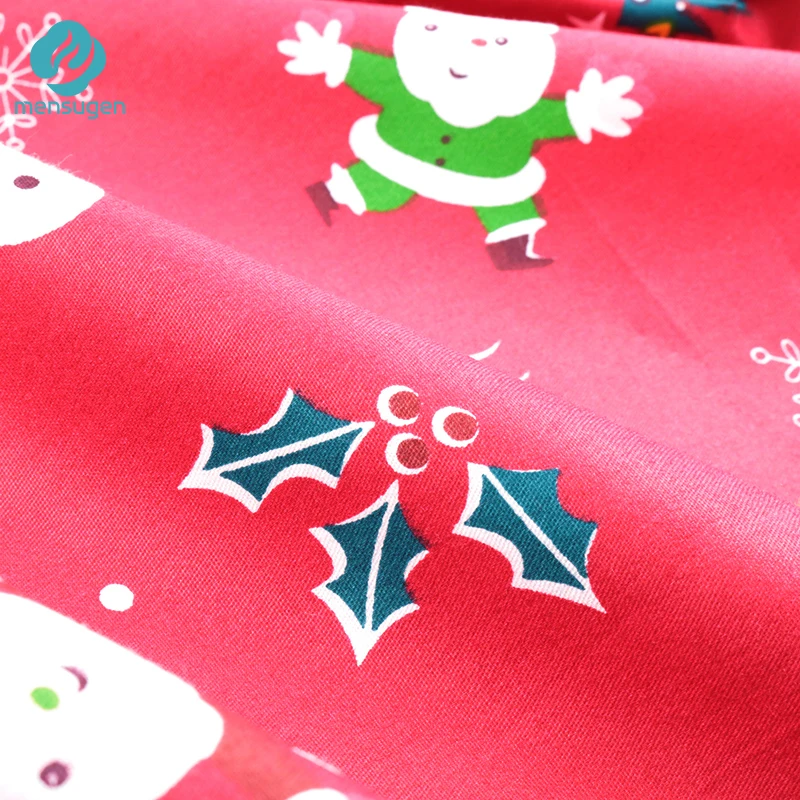 New 7pcs/lot 40*50cm Cotton Christmas Fabric for Patchwork Quilting DIY Handmade Cloth Tissue Decoration Material