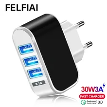 Настенная зарядная станция с вилкой EU/US, 3 порта, usb-зарядка, зарядное устройство для путешествий, зарядное устройство переменного тока, адаптер для huawei, Xiaomi, iPhone X, Xplus SE