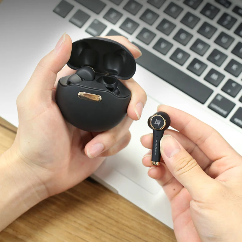Auglamour AT-1 TWS Bluetooth 5,0 наушники беспроводные Bluetooth наушники HIFI с микрофоном гарнитуры