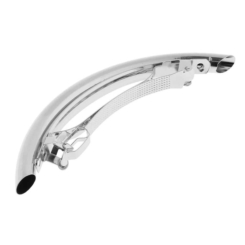 Stylish Automatic Tube French France Barrette Large Metal Hair Clip Hairpins Ponytail Holder for Women Headwear