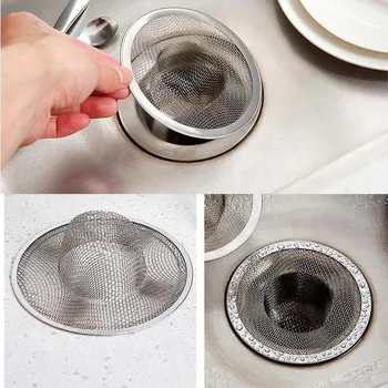 

Sink Filter Screen Floor Drain Sewer Waste Plug Sink Filter Bathroom Hair Catcher Wash Basin Accessories Kitchen Bathroom Tool