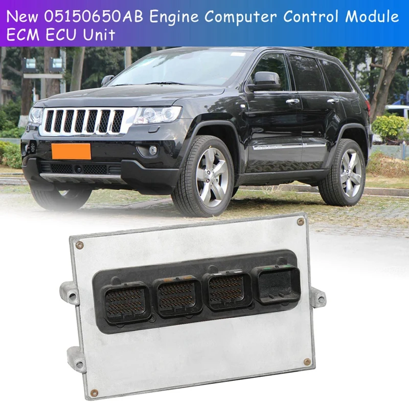 New 05150650AB Engine Computer Control Module ECM ECU Unit for Jeep