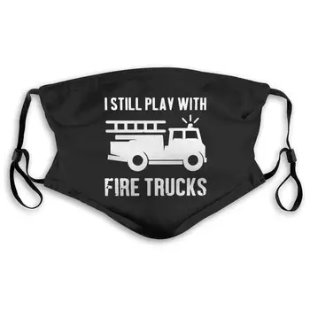 

Firefighter Active Carbon Filter Mask with PM2.5 Filters 5 Layers of Protection for Unisex
